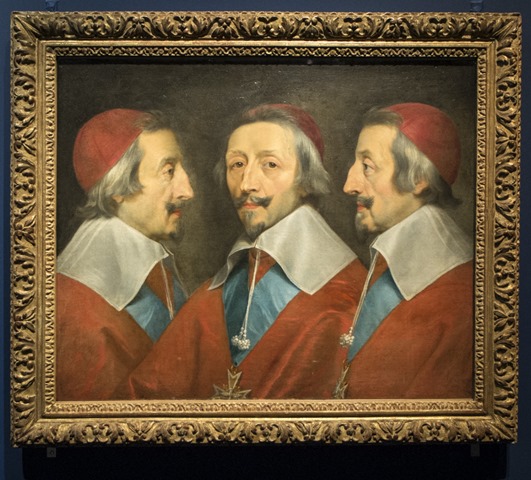 Triple portrait de Richelieu, Philippe de Champaigne