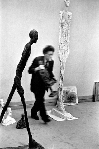 Henri Cartier-Bresson, portrait de Giacometti