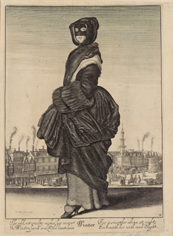 Wenceslaus Hollar L’Hiver :