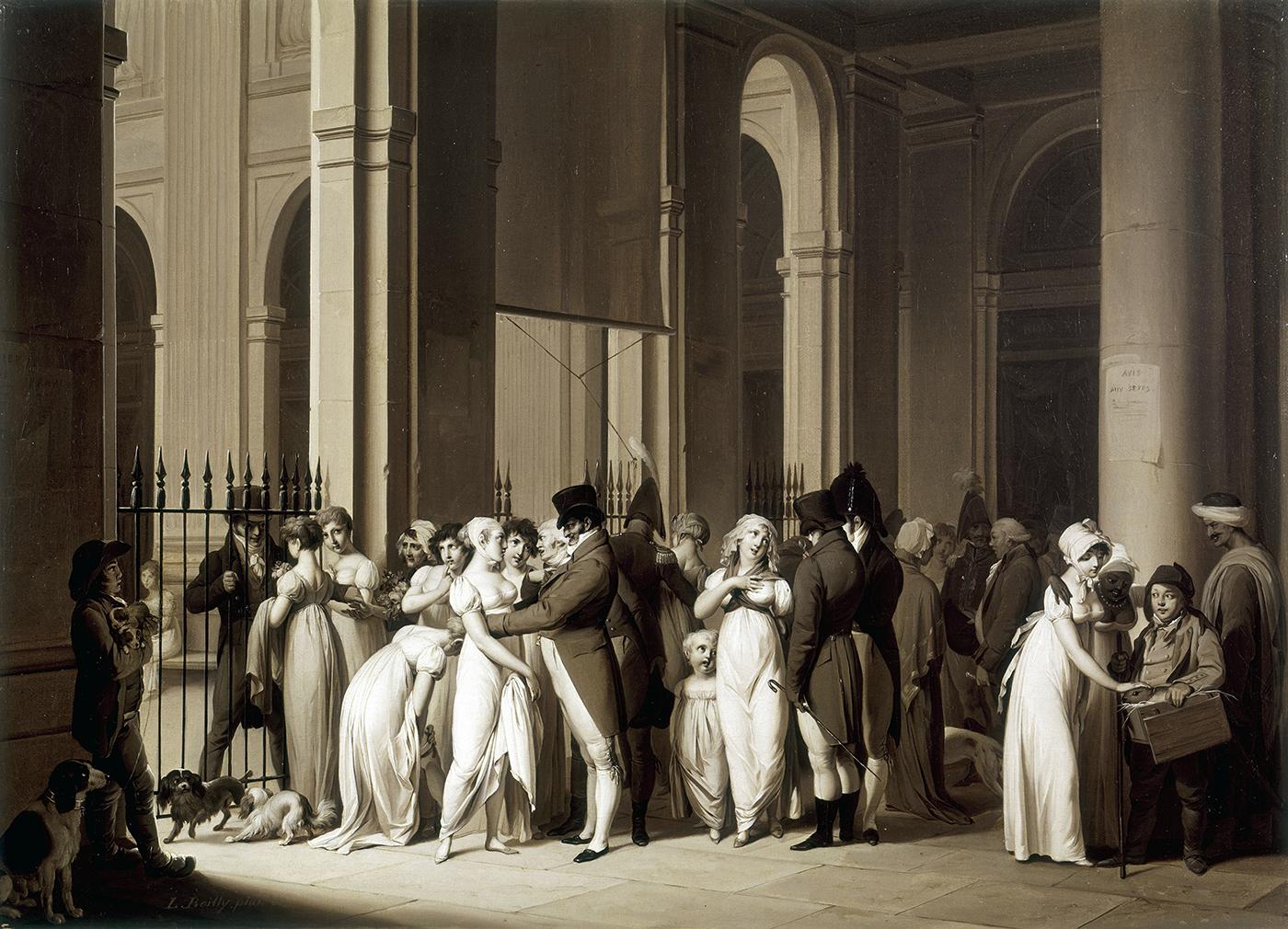 palais-royal Après, on arrive aux fastes de la cour, la volonté de créer une dynastie s'accompagne de la nécessité d'apparat et donc de nombreuses commandes mobilières, décoratives. J'avoue qu'on s'éloigne un peu du sujet mais il n'y a que quelques pièces.