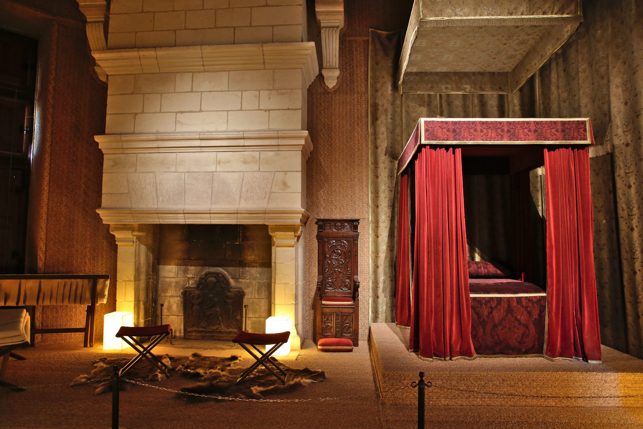 La chambre de François 1er redécorée cette année