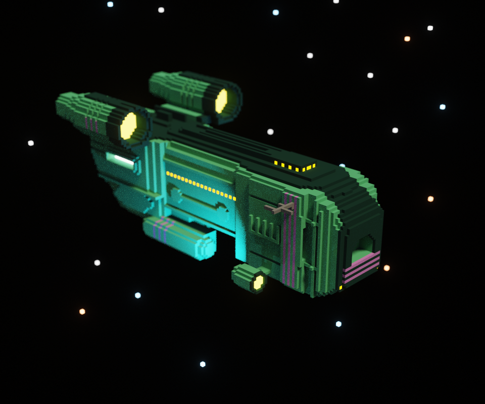 'Whale' Low-cost passenger spaceship