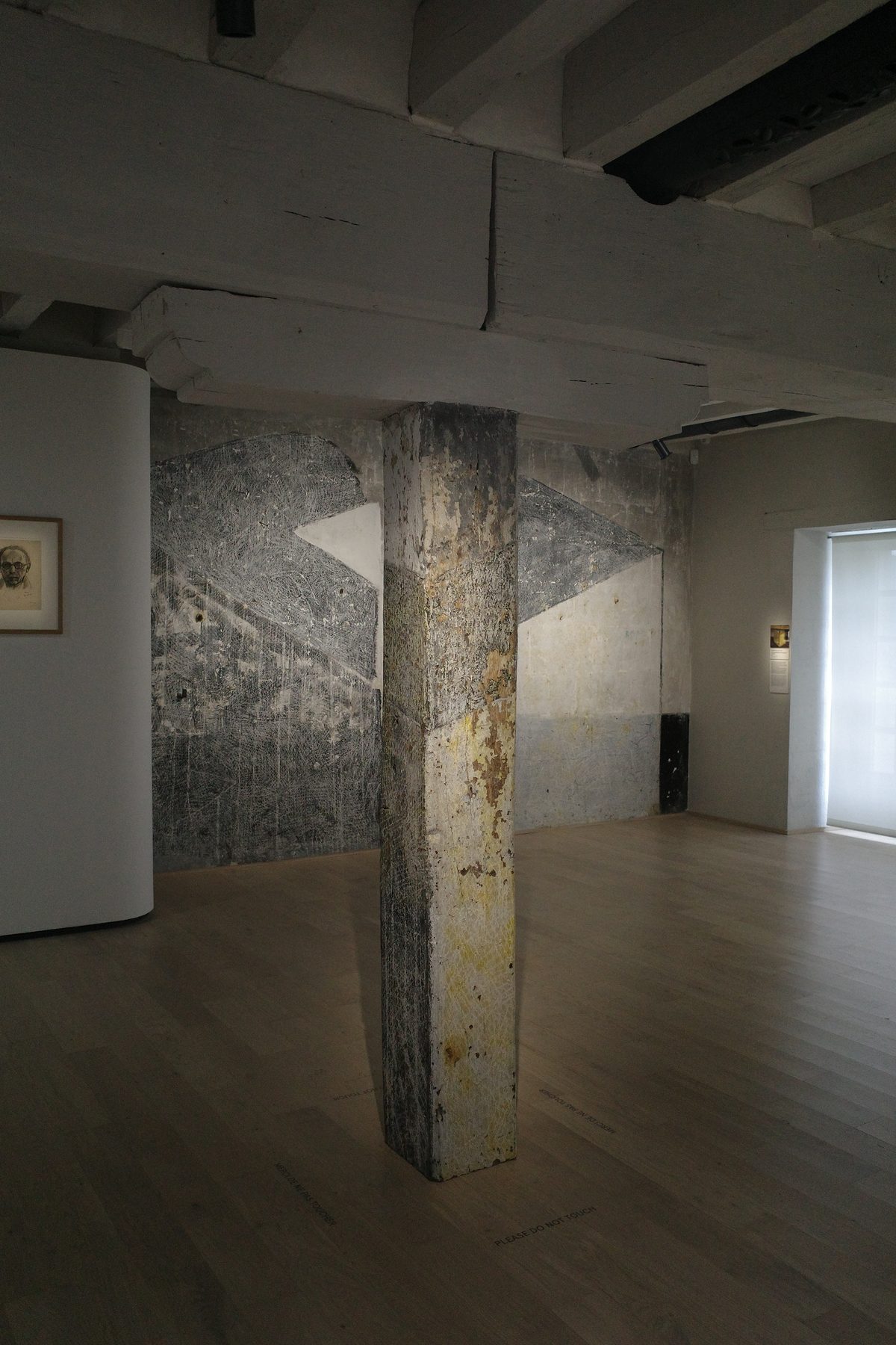 Un Georges Rousse datant d'avant le musée, mais je n'ai pas trouvé le bon emplacement pour le prendre