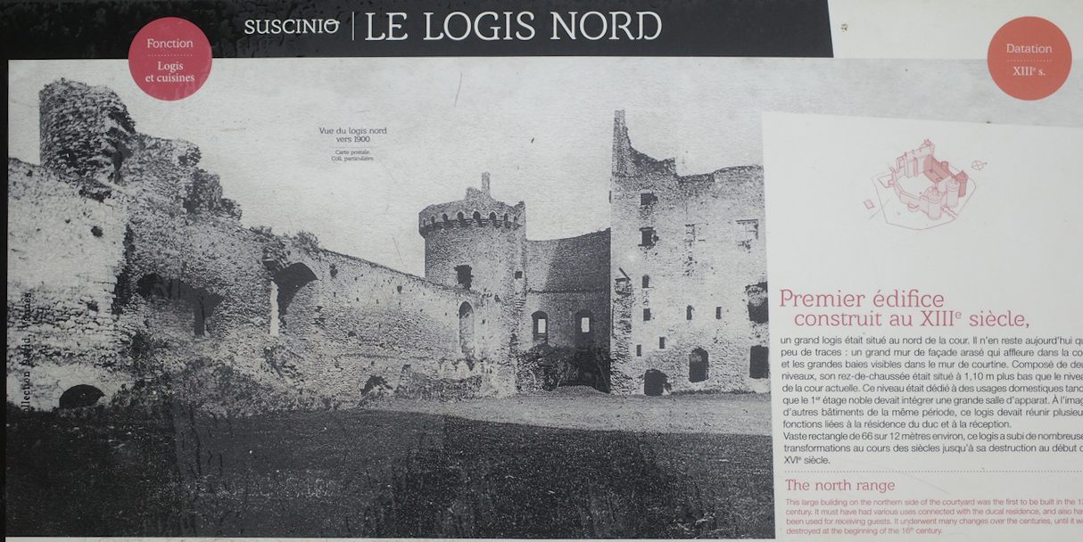 Le même logis nord avant les travaux, il y a moins de différence ici.