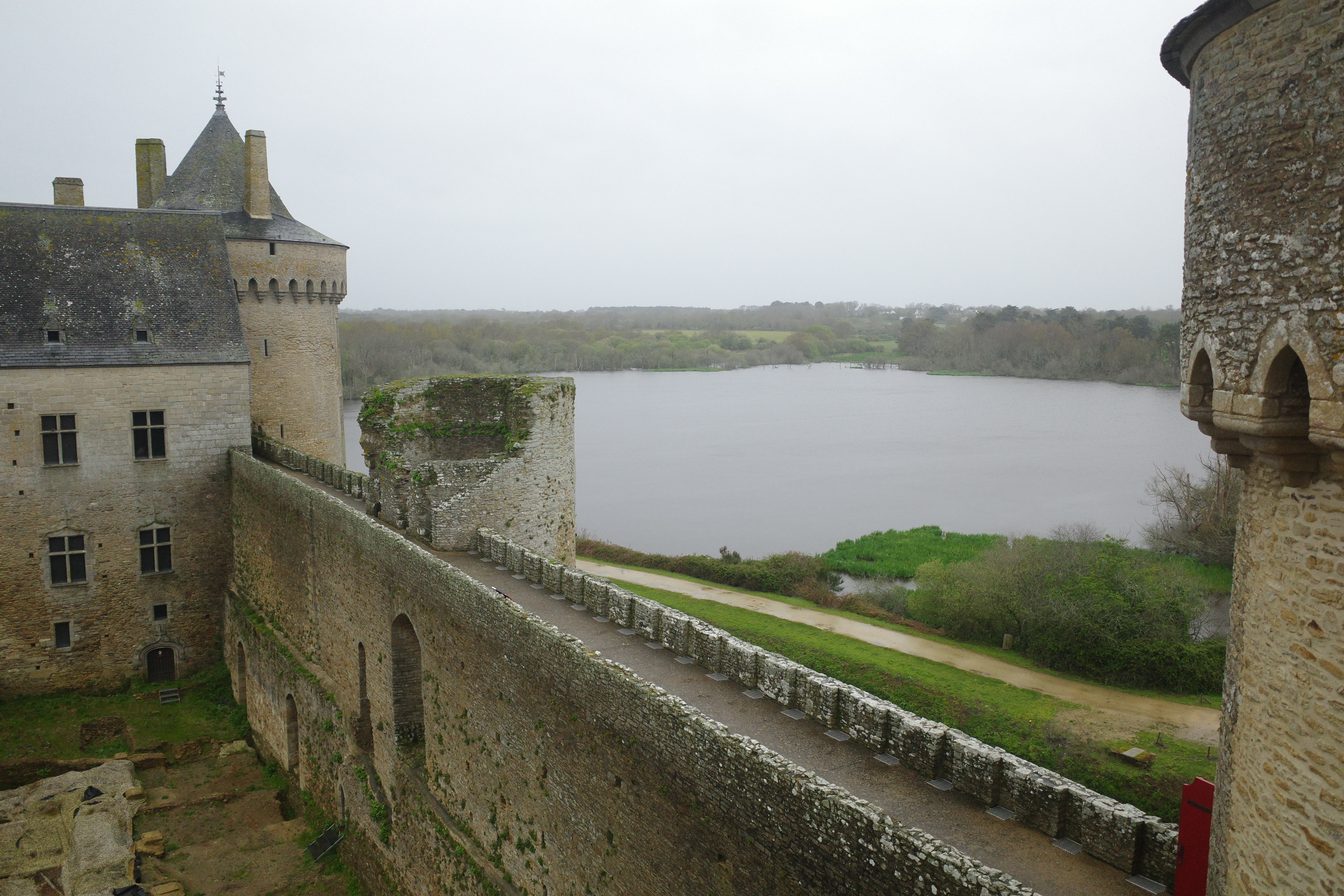 Vue depuis le logis est
