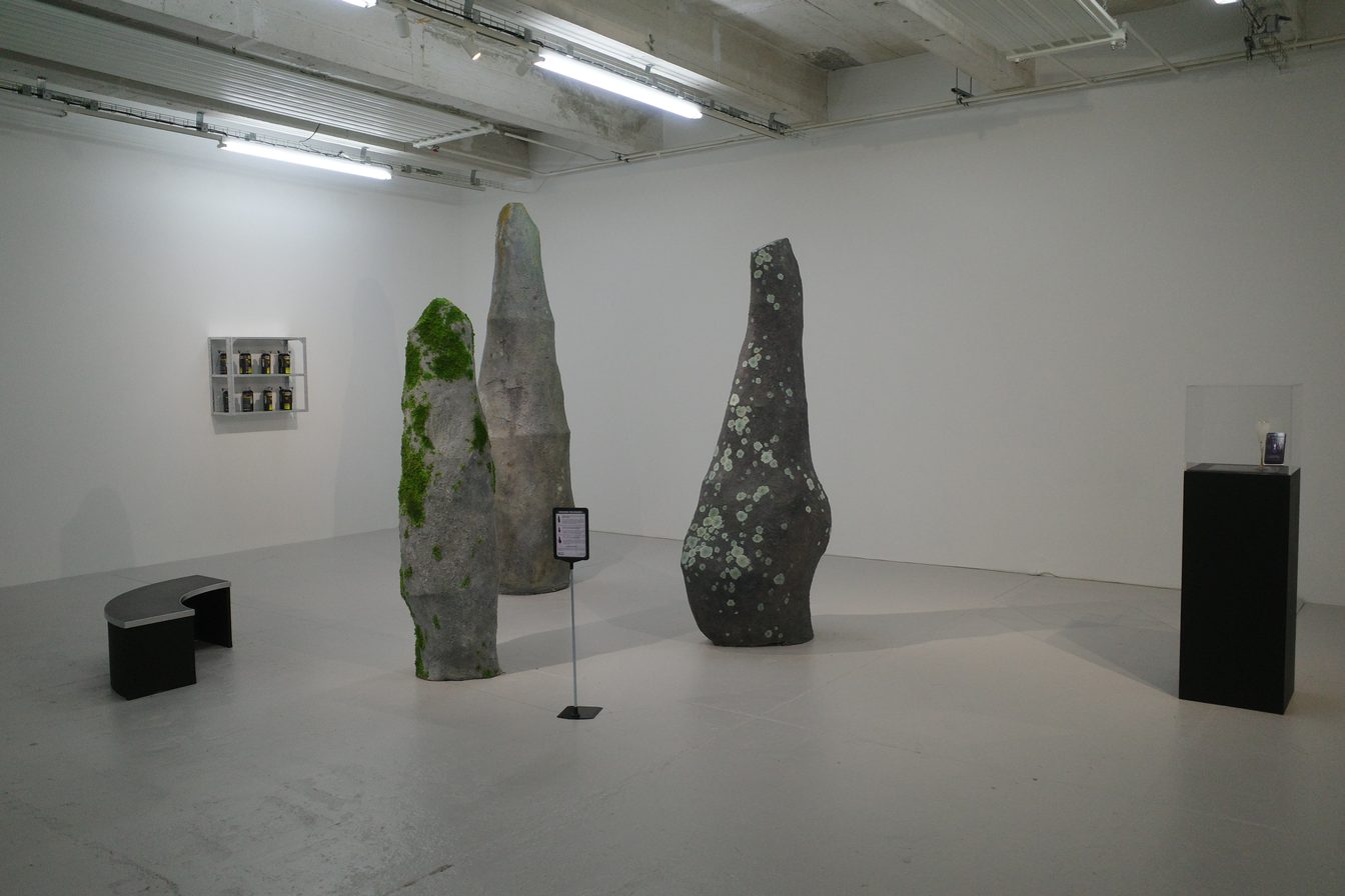 Menhirs en mousse