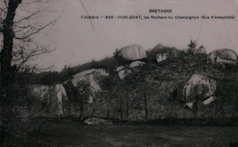 Vue d'époque du Champignon
