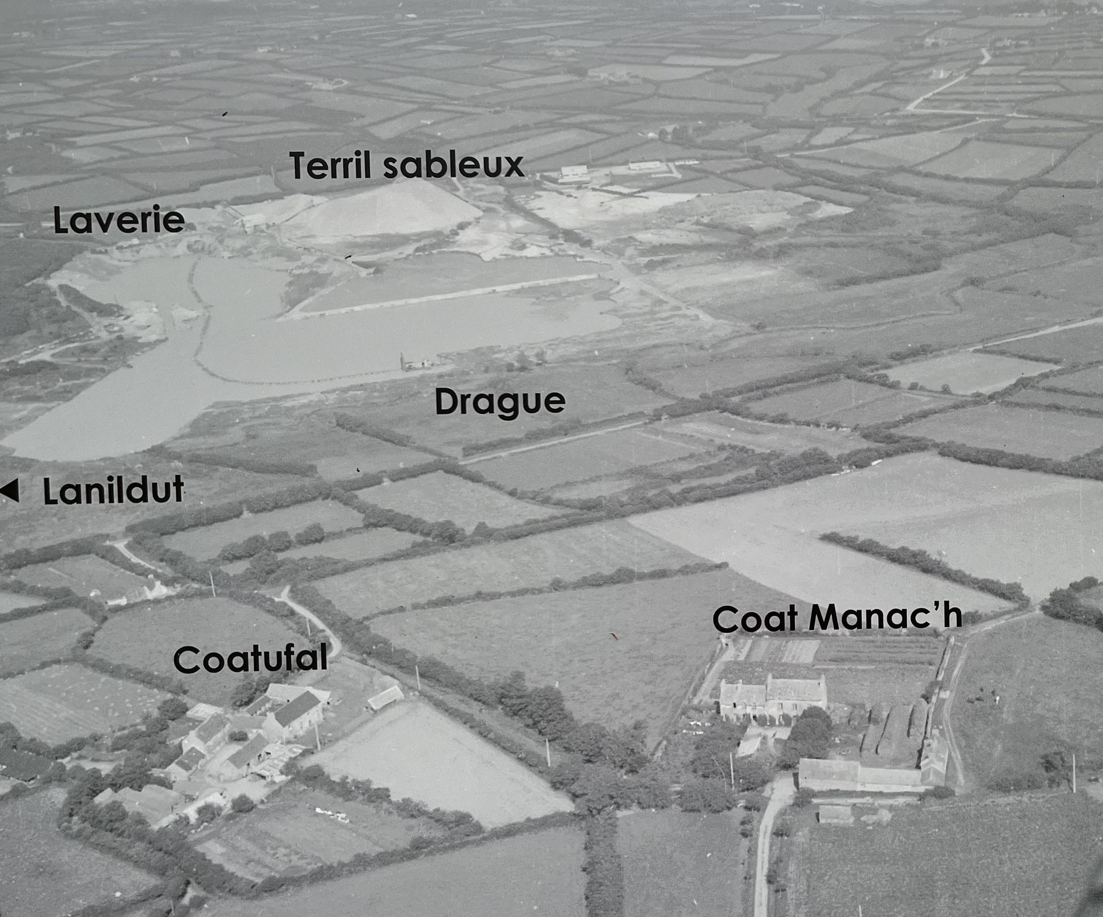 Plan de Situation(source exposition Comiren à Saint-Renan)