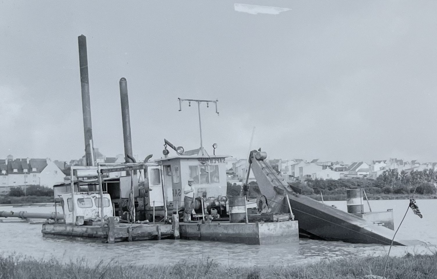 La dragueuse (source exposition Comiren à Saint-Renan)