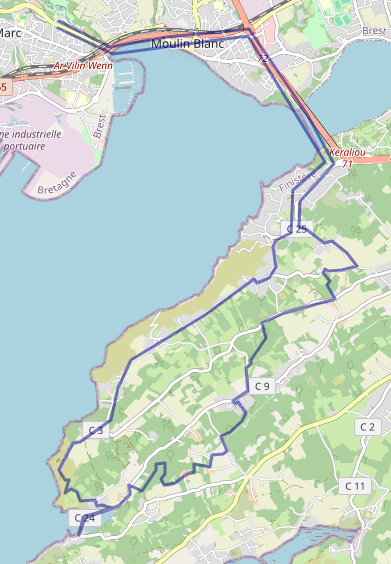 Le trajet