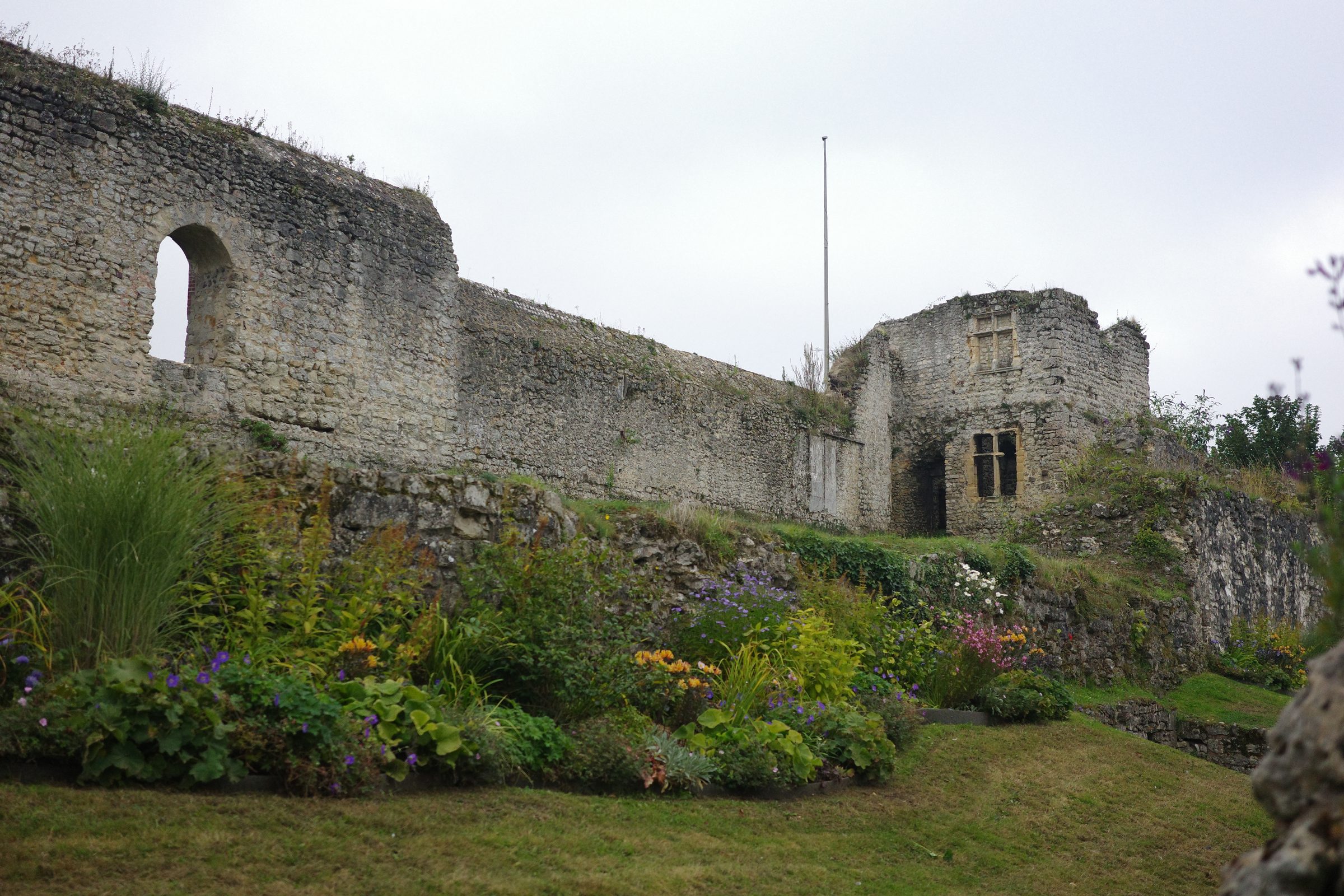 Fécamp, ruines du château