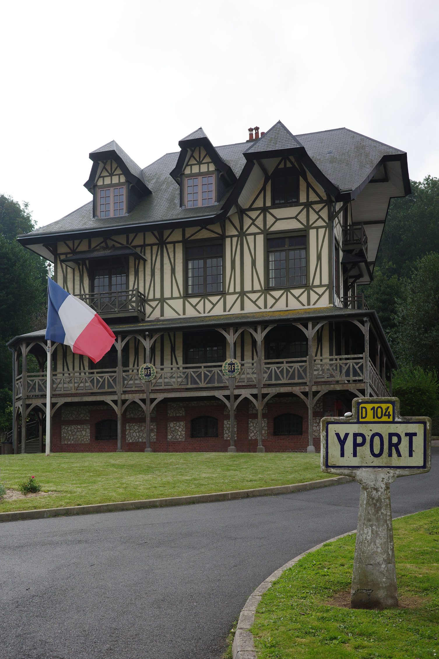 La jolie mairie d'Yport