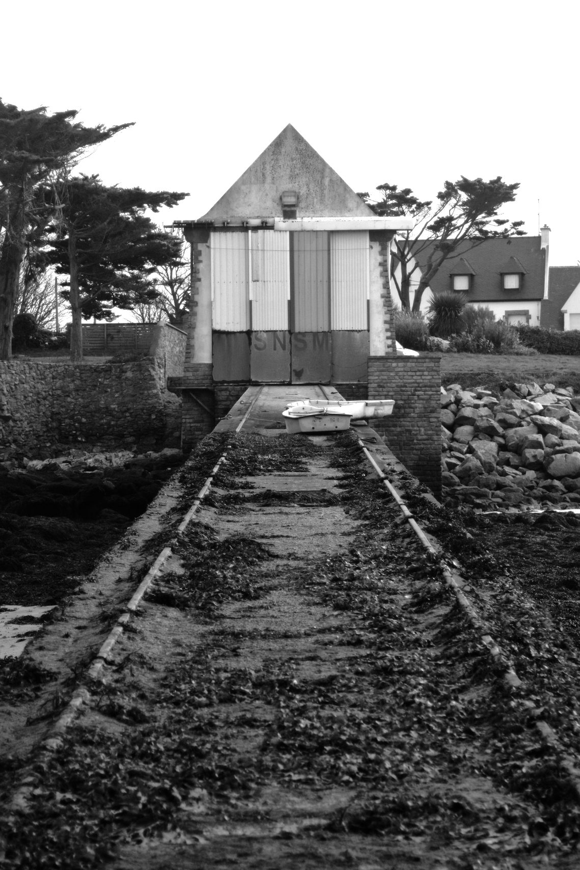 Rampe de la SNSM à Portsall