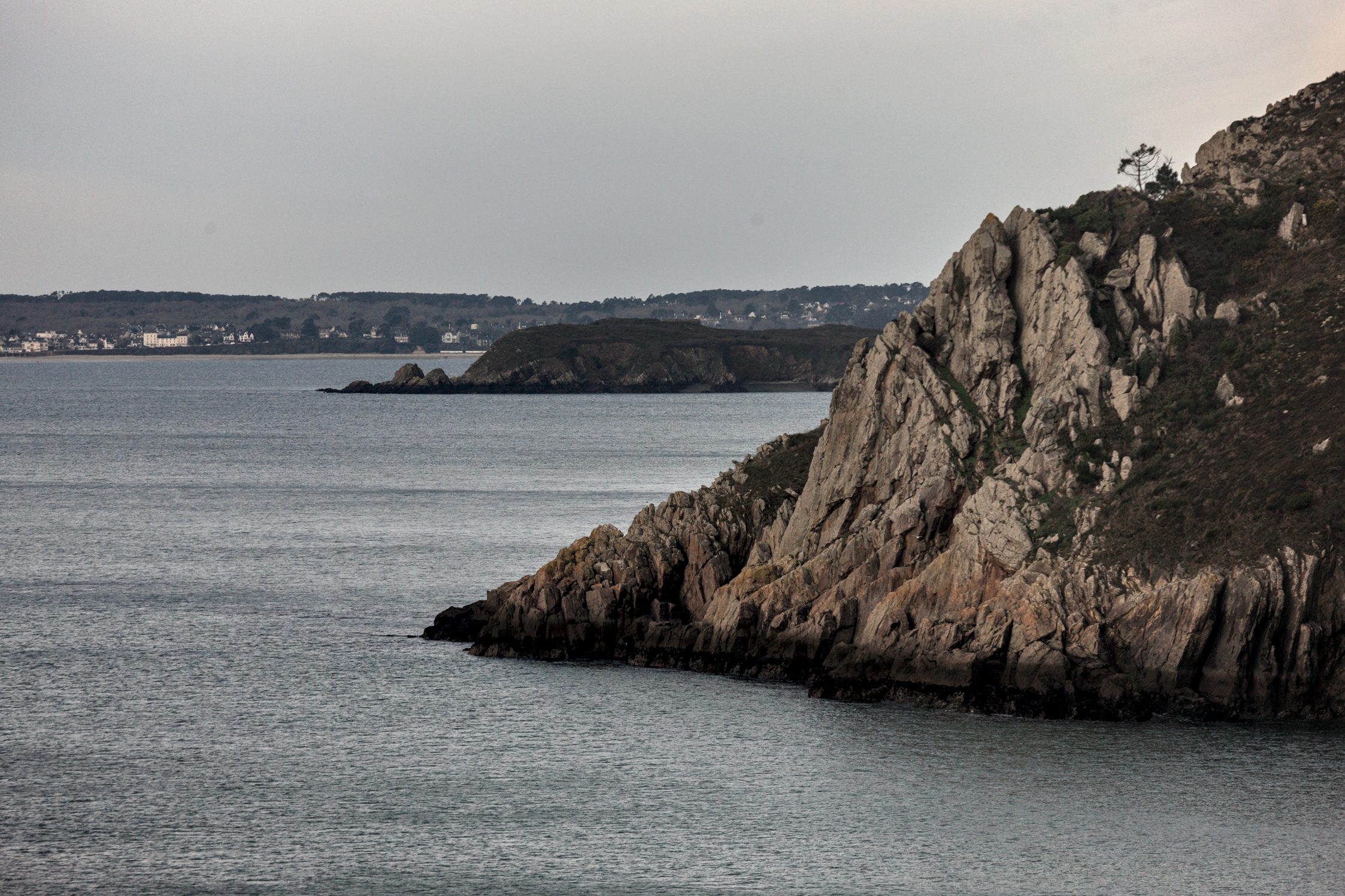 Paysage de calanque, Trez Bihan