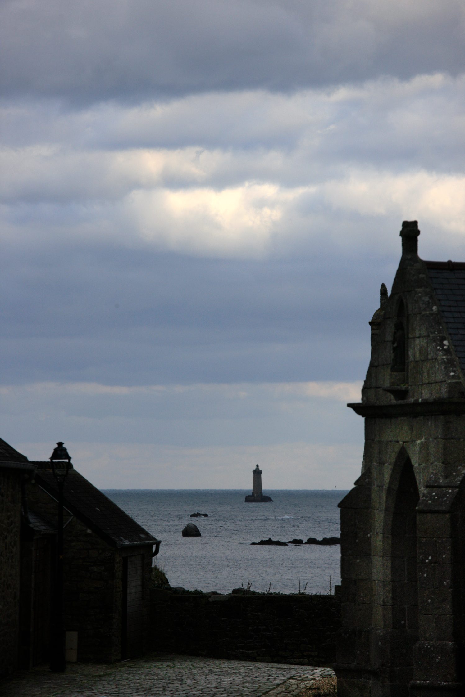 Départ depuis l'église de Porspoder