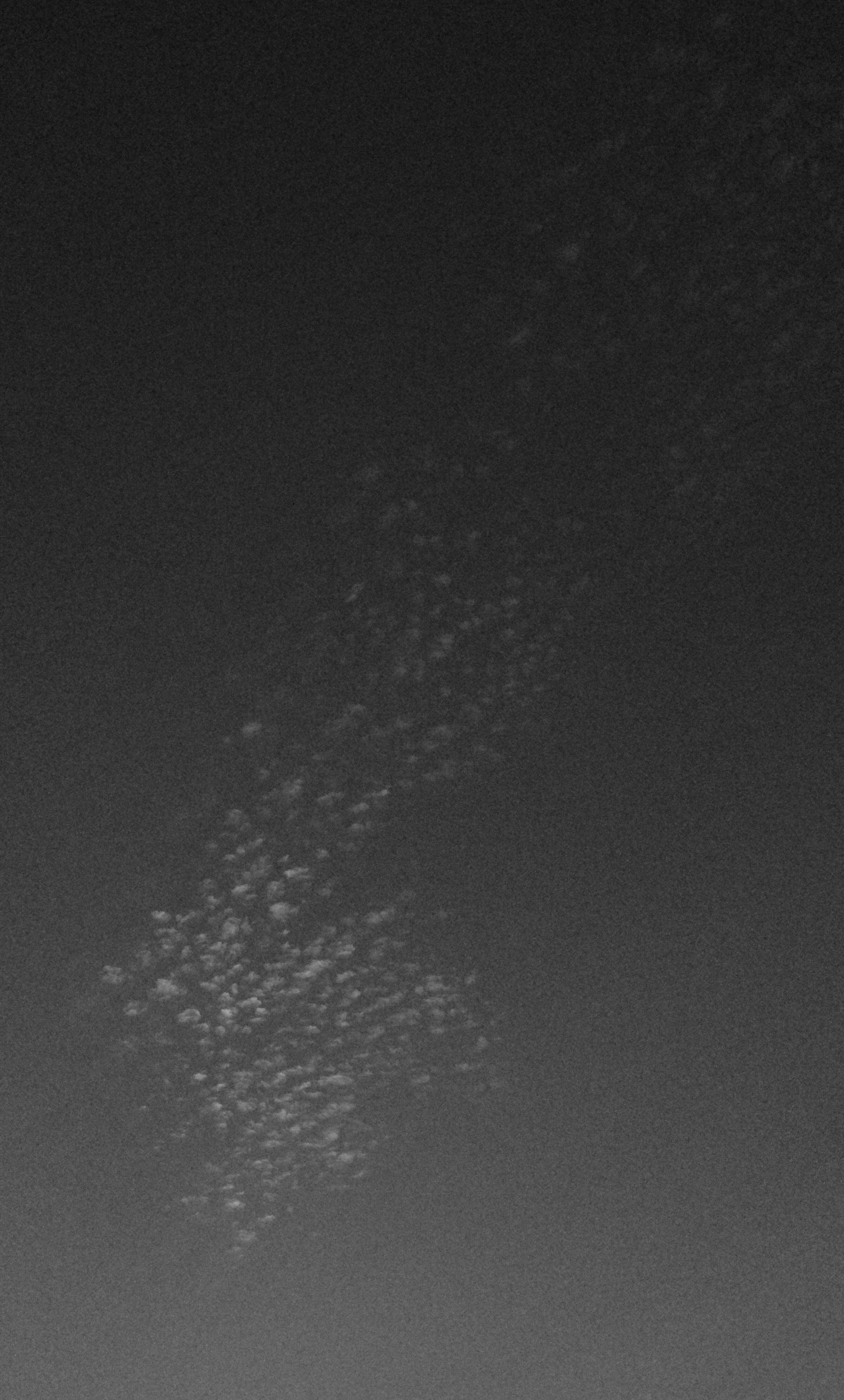 Nuage en fin de soirée