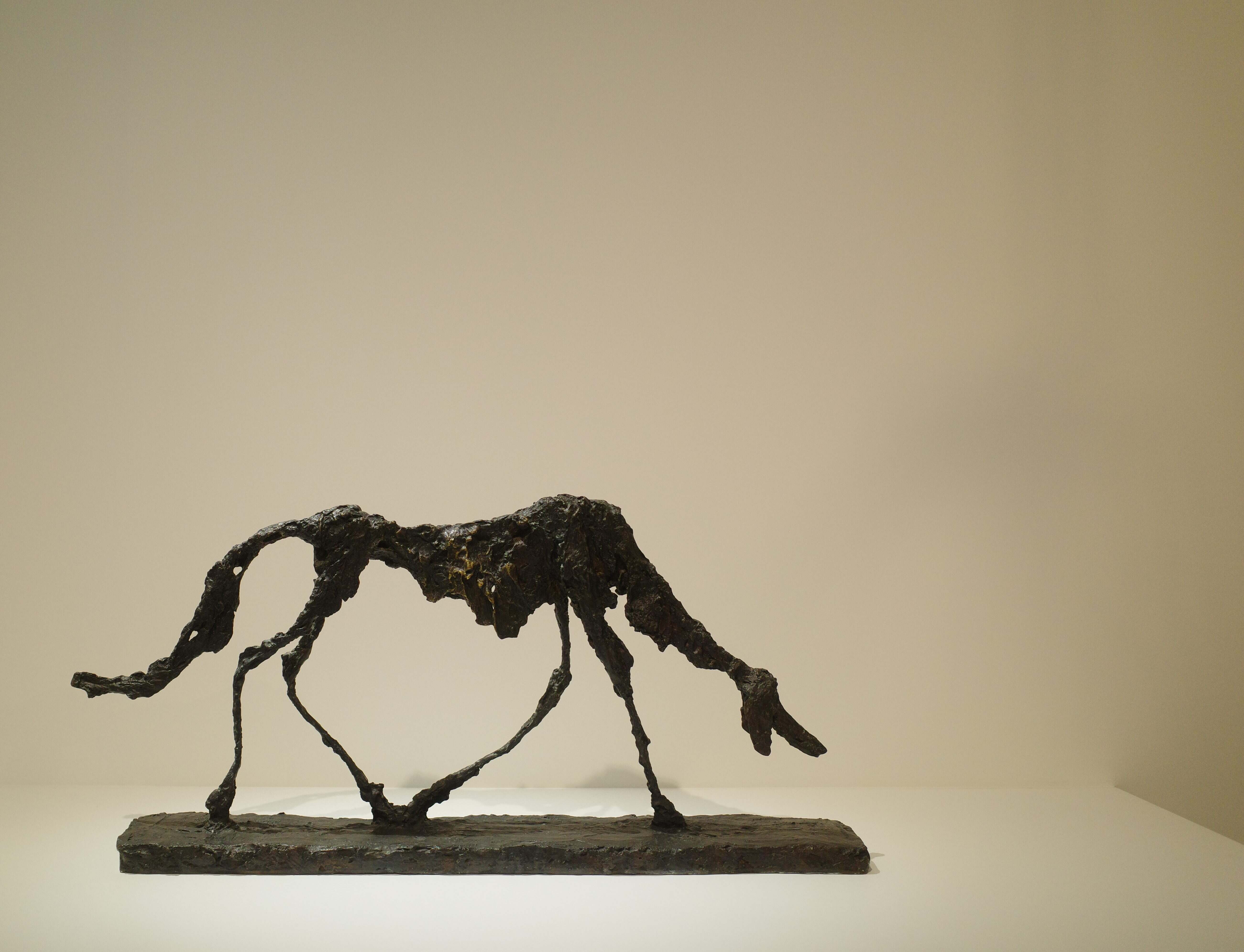 Le chien, Alberto Giacometti, 1951, Bronze
