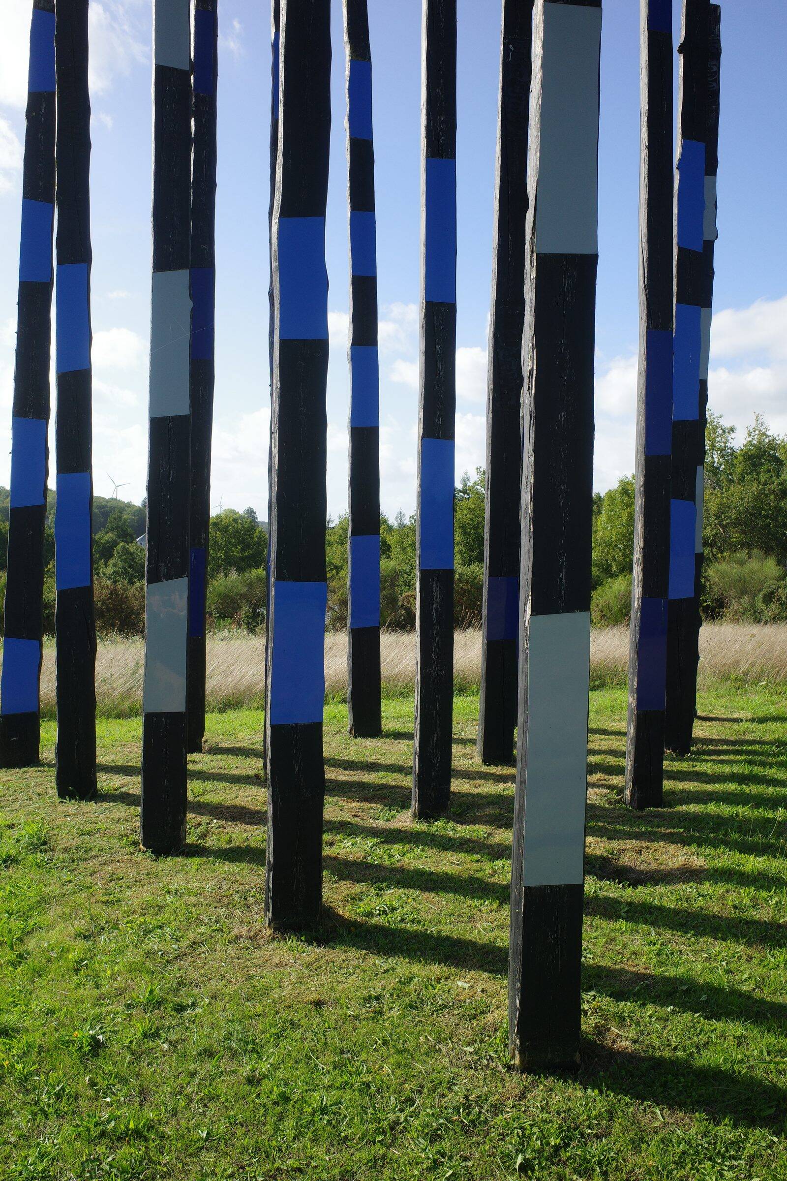 les oeuvres d'art du parc Yves Rocher